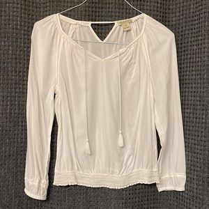 Lucky boho long sleeve top XS